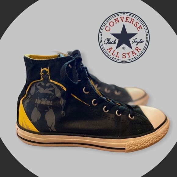 CONVERSE Allstar Chuck Taylor DC Comics Batman 3 - Picture 1 of 5